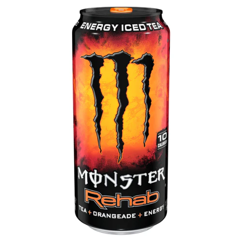 Monster Rehab Tea Energy Orangeade, energy drink mit Orangen-Tee, 355ml