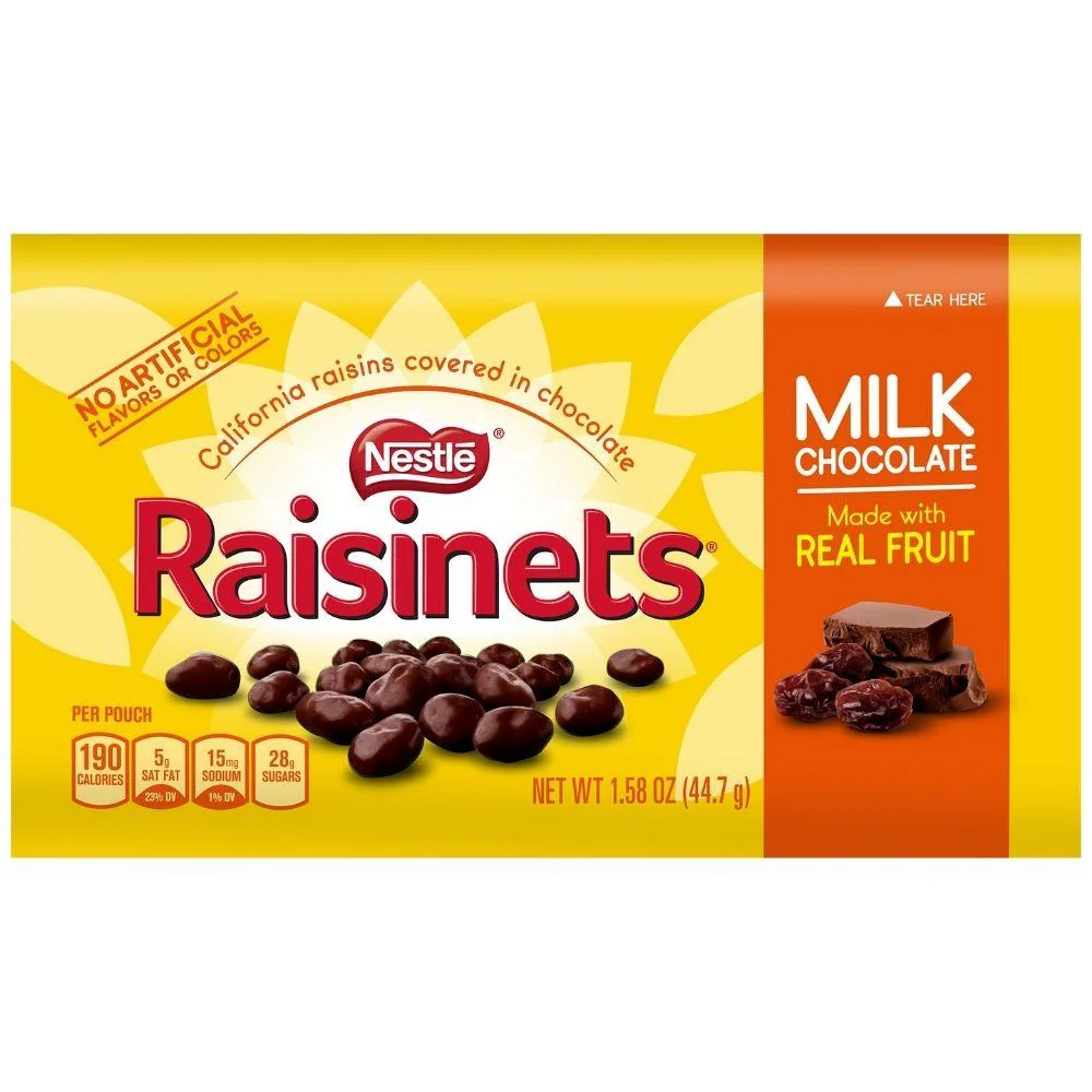 Nestlé Raisinets, Milchschokolade 44,7g