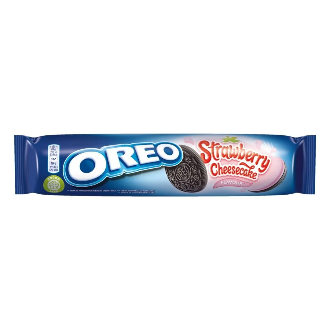 Oreo Strawberry Cheesecake Limited Edition, Erdbeerkekse 154g