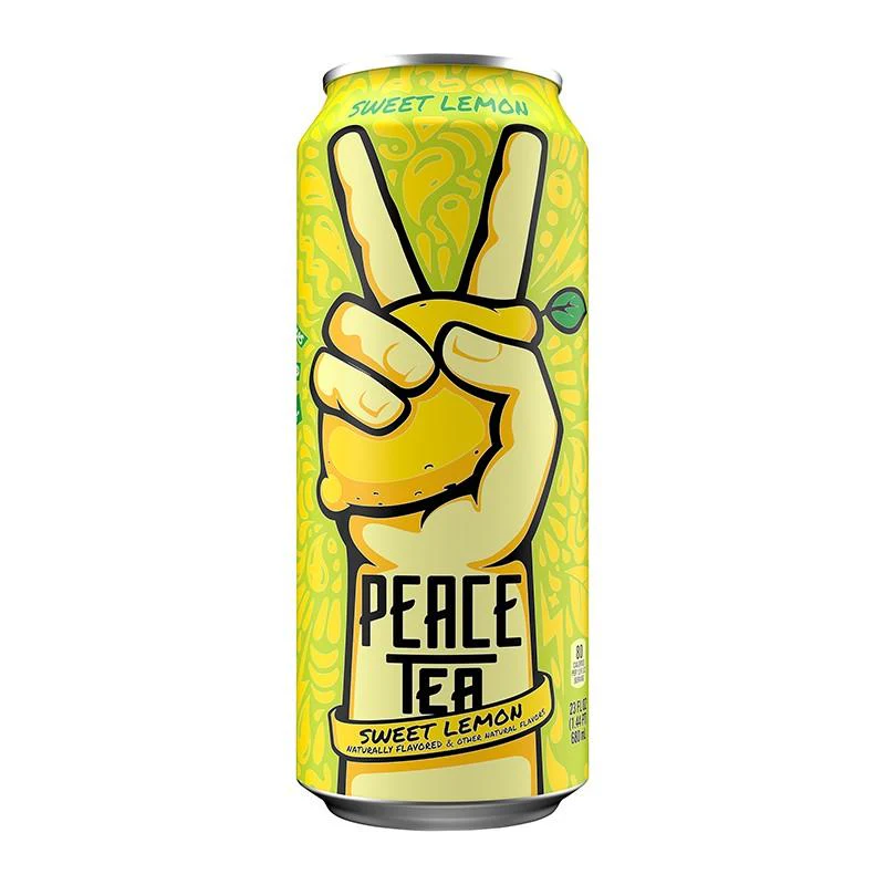 Peace Tea Lemon Citron, Eistee mit Zitrone und Zedernholz, 695 ml