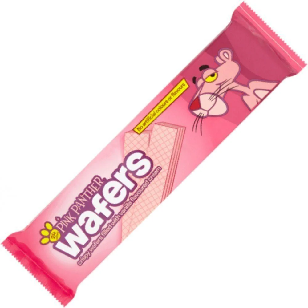 Pink Panthers Wafers, Waffeln mit Vanillecreme 185g