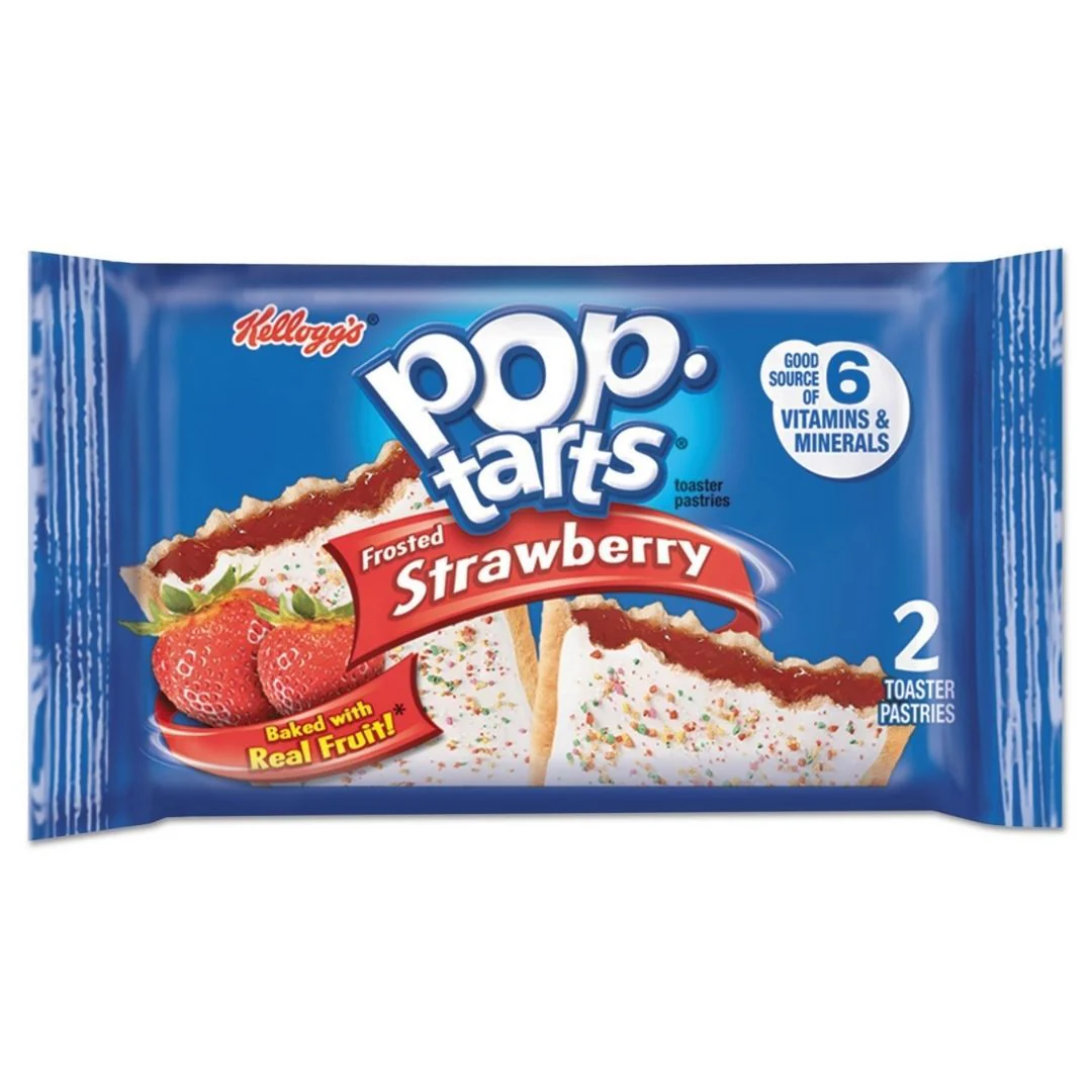 Pop Tarts Strawberry, Erdbeerkekse mit 104g