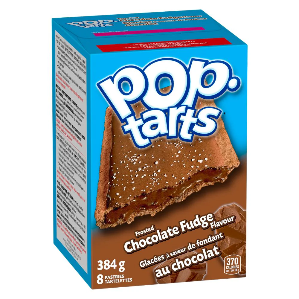 Pop Tarts Frosted Chocolate Fudge, Schokoladenkekse mit Zartbitterschokolade 384g