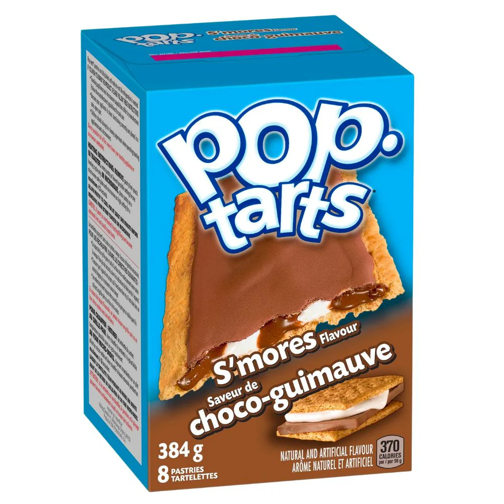 Pop Tarts Frosted S'Mores, Schokoladenkekse und weiße Creme mit 384g 