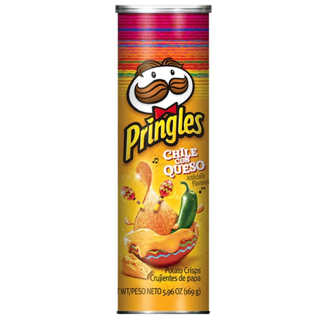 Pringles Tangy Buffalo Wing, scharfe Huhn- und Käsechips 158g