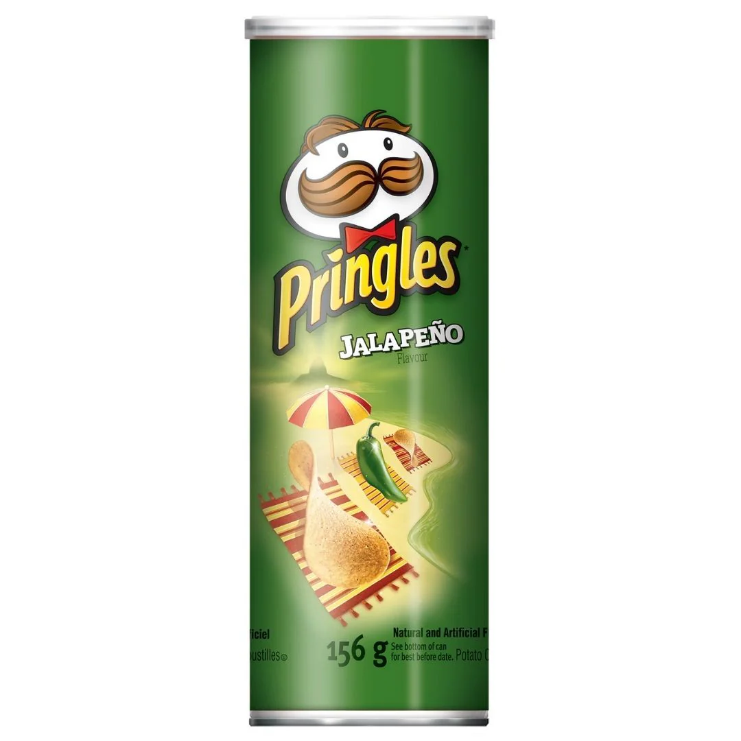 Pringles Jalapeño, Jalapeño-Chili-Chips 158g