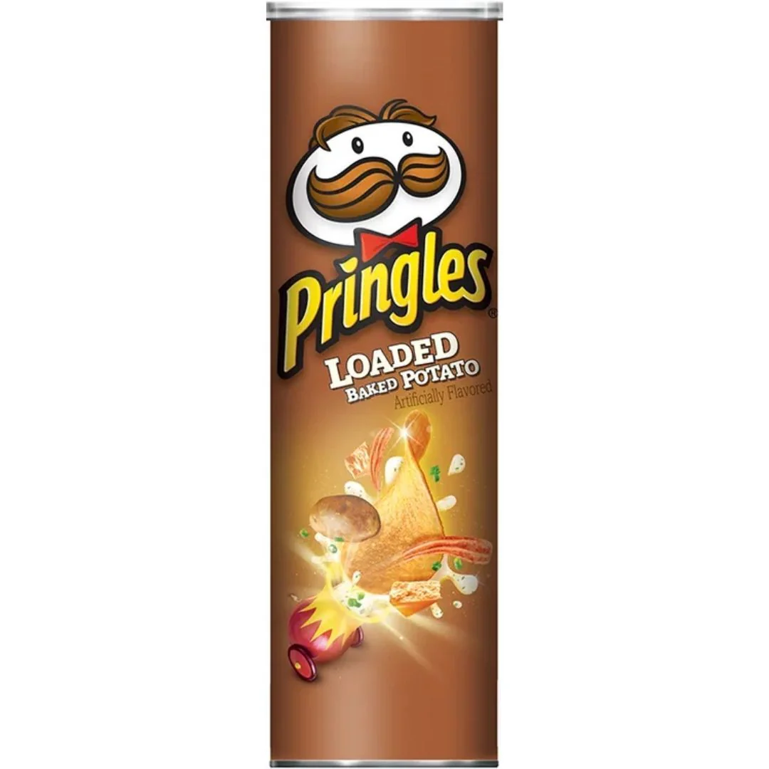 Pringles Loaded Baked Potato, Käsechips 158g