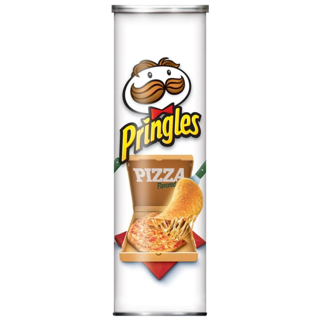 Pringles Pizza, Chips mit pizza von 158g