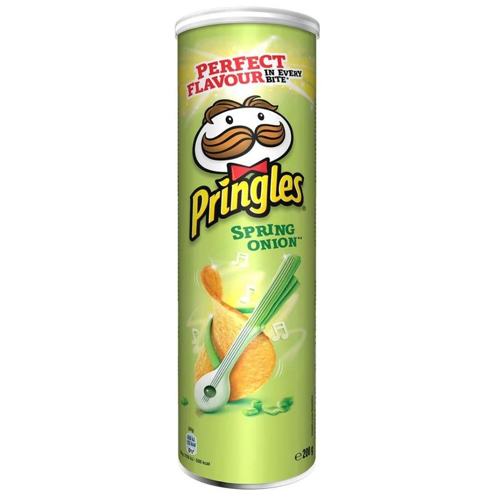 Pringles Frühlingszwiebel, Zwiebelchips 200g