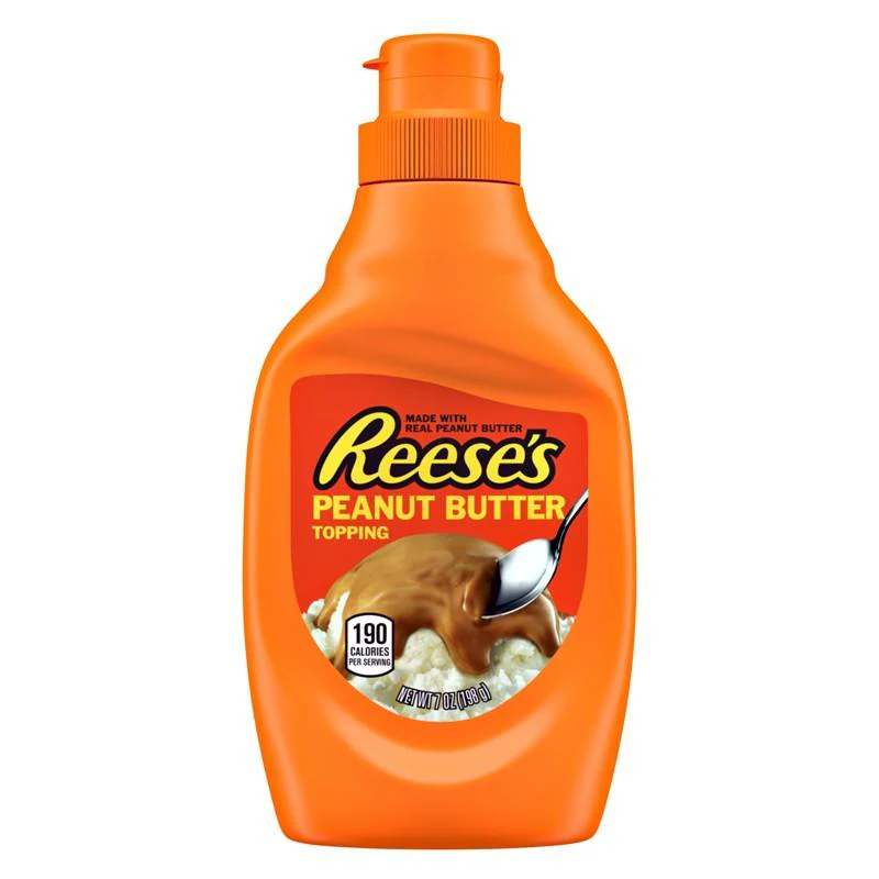 Reese's Peanut Butter Topping, Schokoladen- und Erdnussbuttersirup 198g