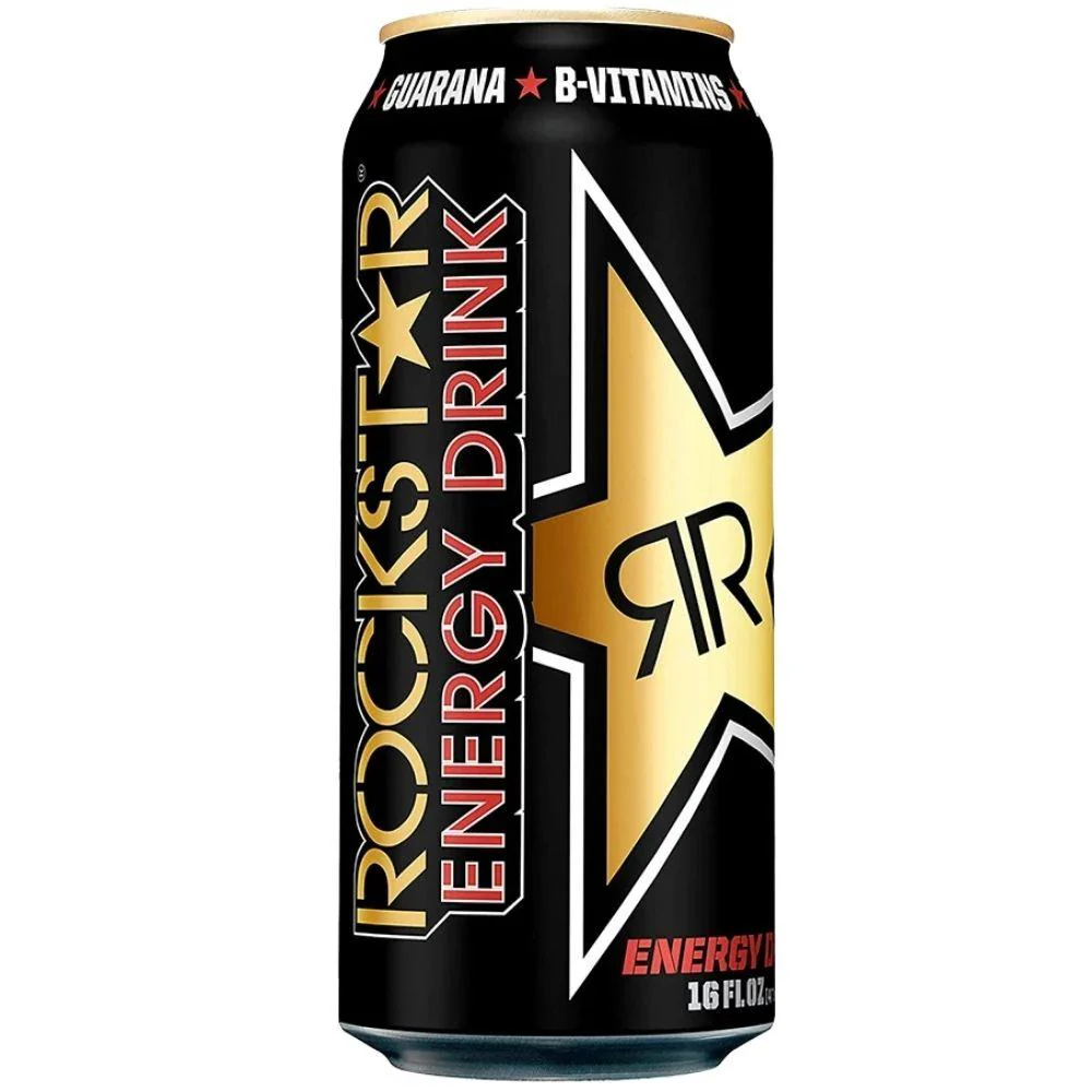 Rockstar Energy, energy drink reich an Vitaminen und Koffein 500ml 