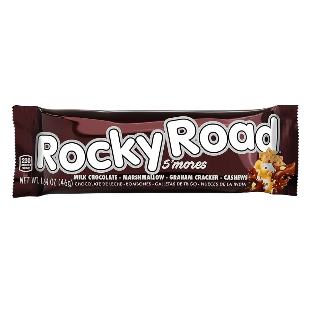 Rocky Road S'mores, Milchschokoladenriegel und marshmallow 48g
