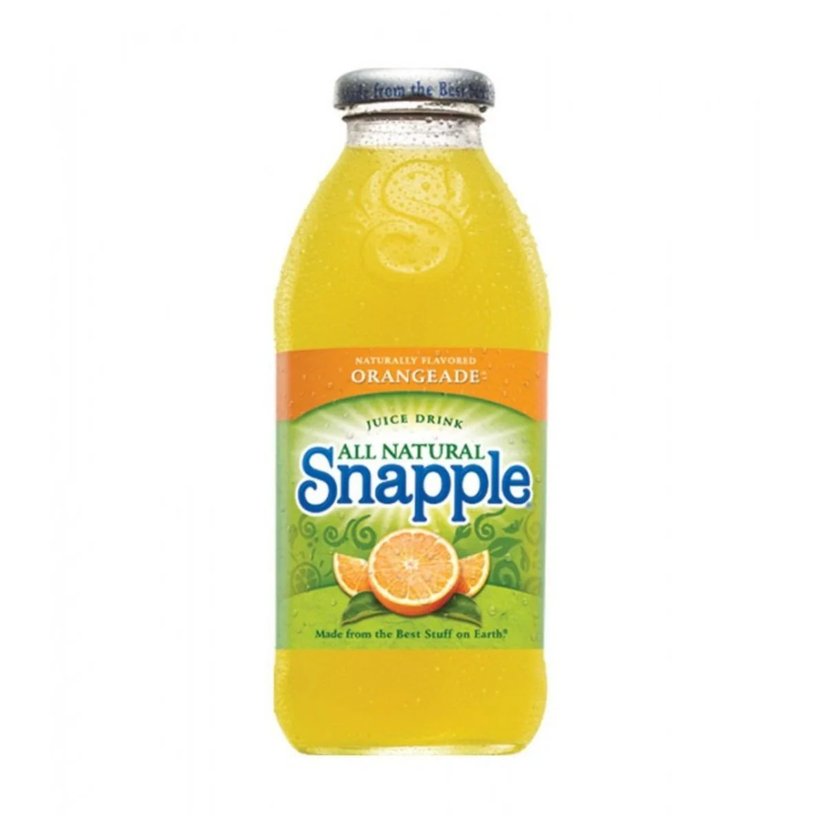 Snapple Orangeade, Getränk mit Orangensaft, 473 ml
