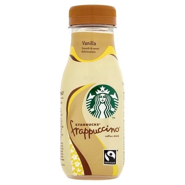 Starbucks Frappuccino Vanilla, Kaffee- und Vanillegetränk, 250 ml