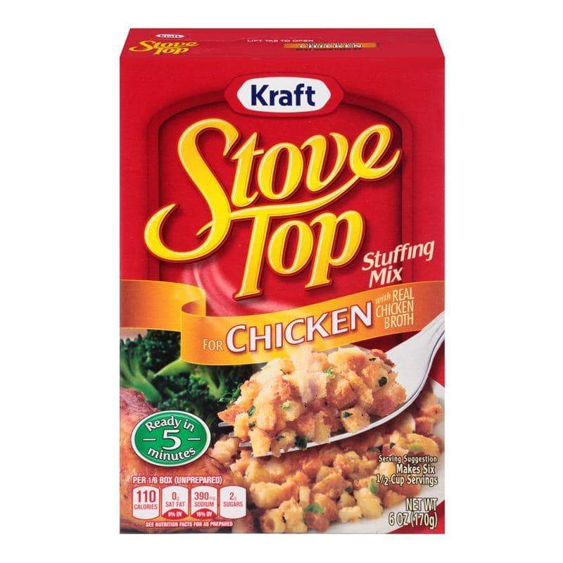 Stove Top Chicken, zubereitet für ein fertiges Hähnchengericht mit 170g