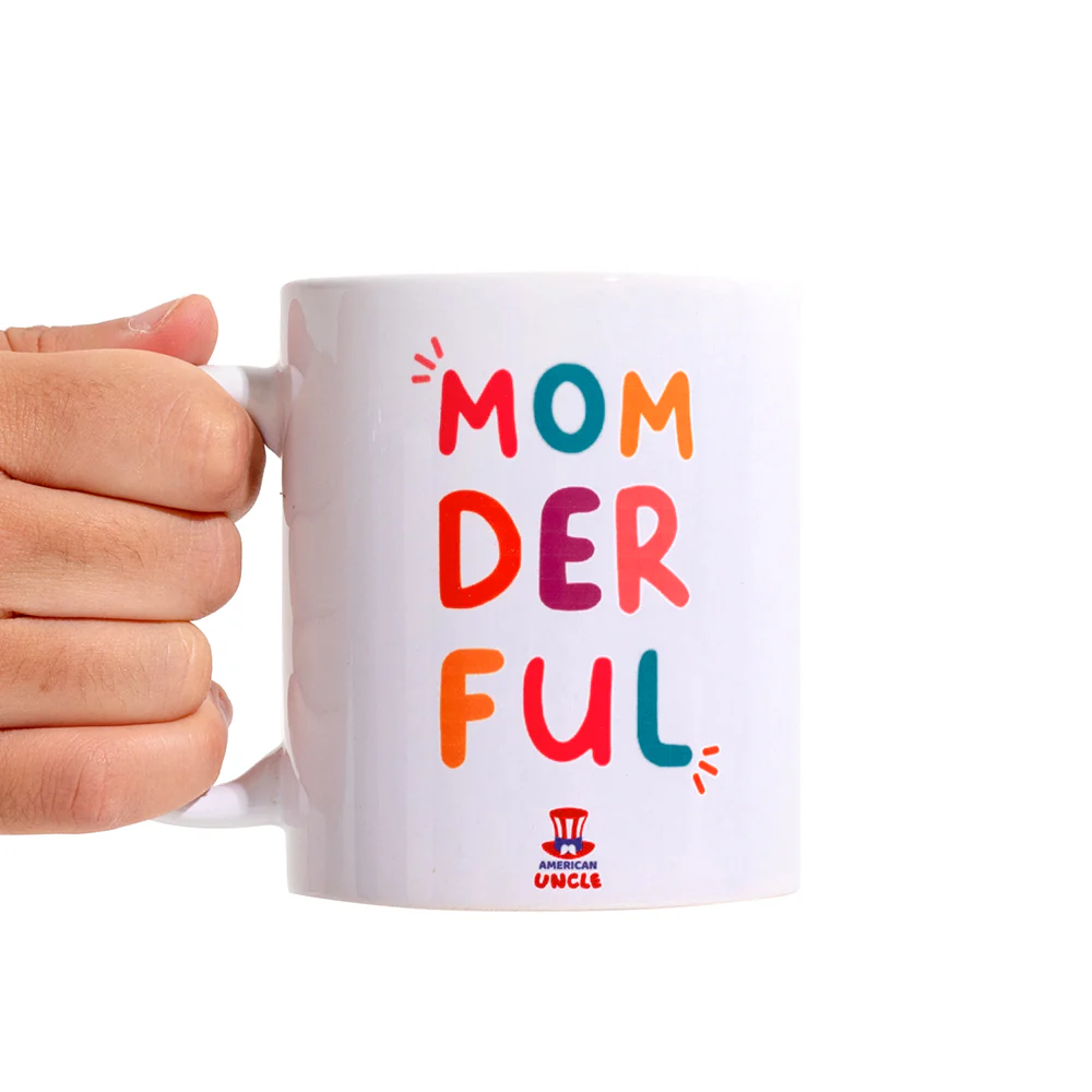 Momderful Tasse, Geschenkidee für Mama mit 350ml - Image 3