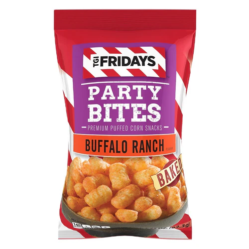 TGI Fridays Buffalo Ranch, Packung mit Buffalo Ranch Chips Geschmack 92g