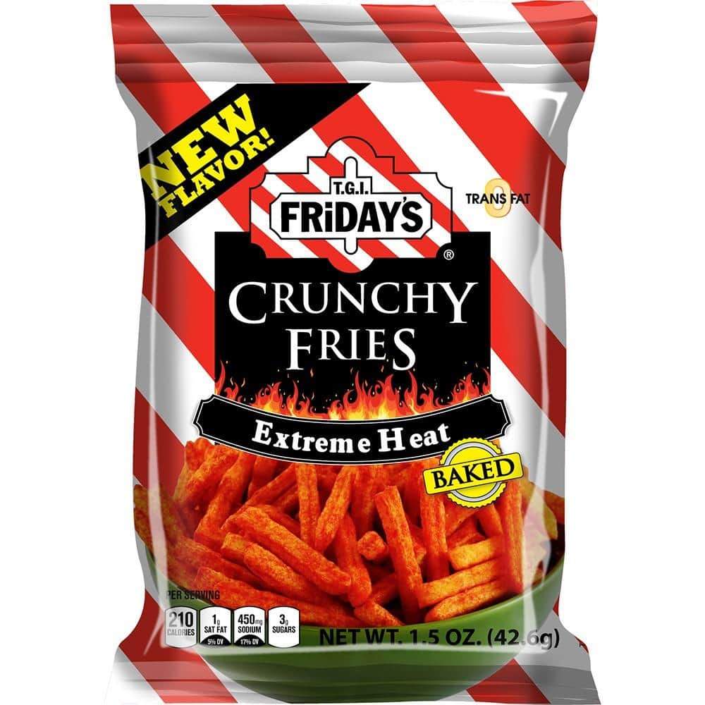 TGI Fridays Crunchy Fries Extreme Heat Baked, scharf gebackene Pommes mit 35,5g