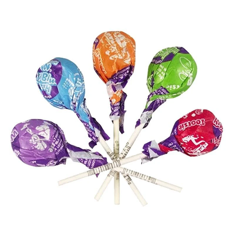 Tootsie Pop Wild Berry, Lutscher mit Waldfruchtgeschmack 24g