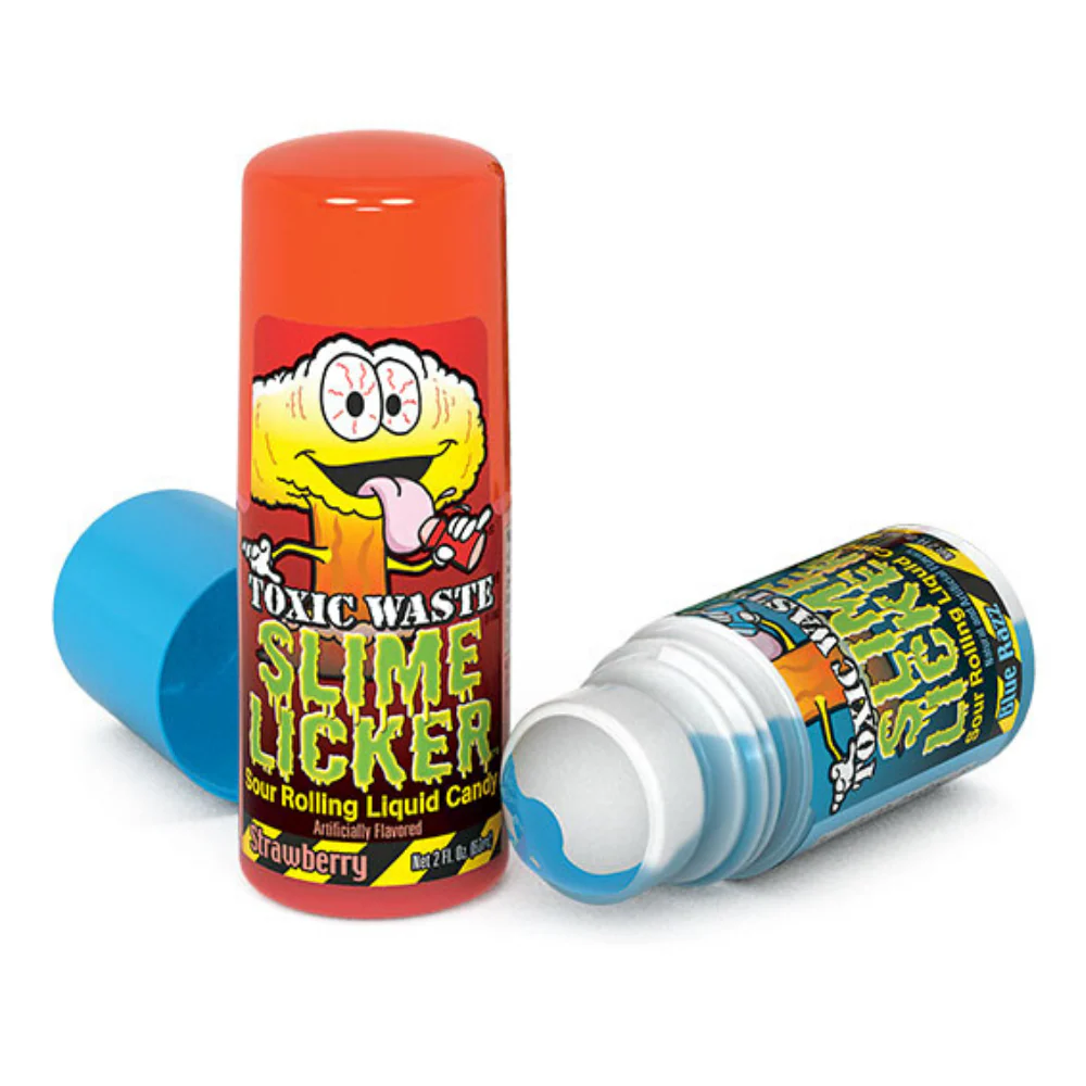 Toxic Waste Slime Licker, saure Fruchtflüssigkeit in einem Stick von 60ml