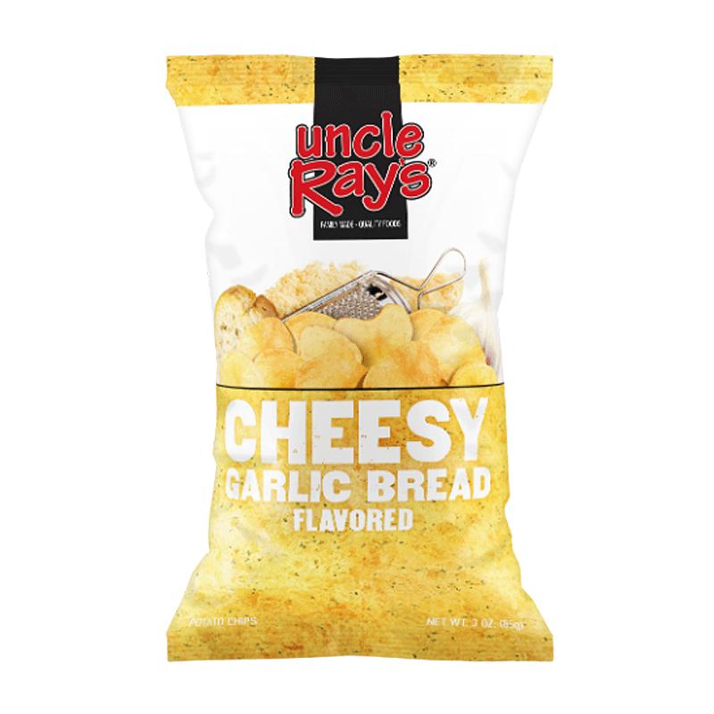 Uncle Ray's Cheesy Garlic Bread Flavored, knoblauch- und käsegeschmackte Chips 120g
