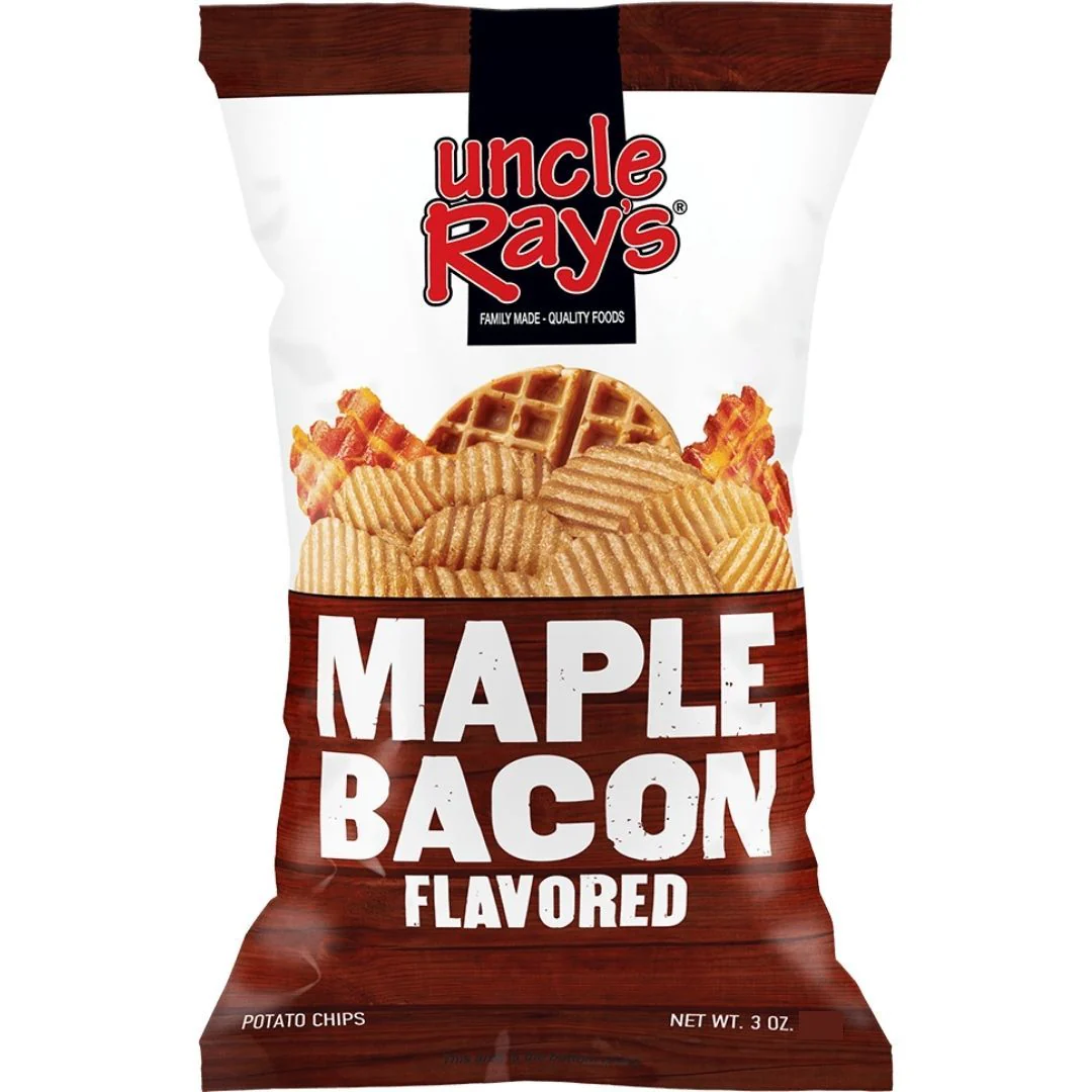 Uncle Ray's Maple Bacon Flavored, Speck-Chips mit 120g