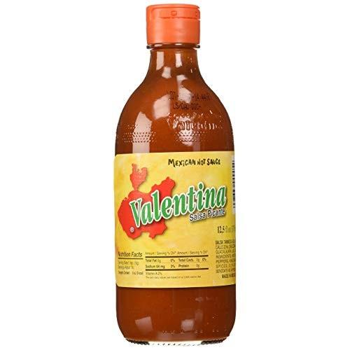 Valentina Salsa Picante Mexican Hot Sauce, mexikanische scharfe Sauce mit 370 ml 