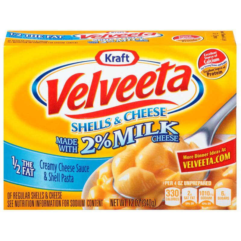 Velveeta Shells and Cheese, Zubereitung für Makkaroni mit Käse, 340g