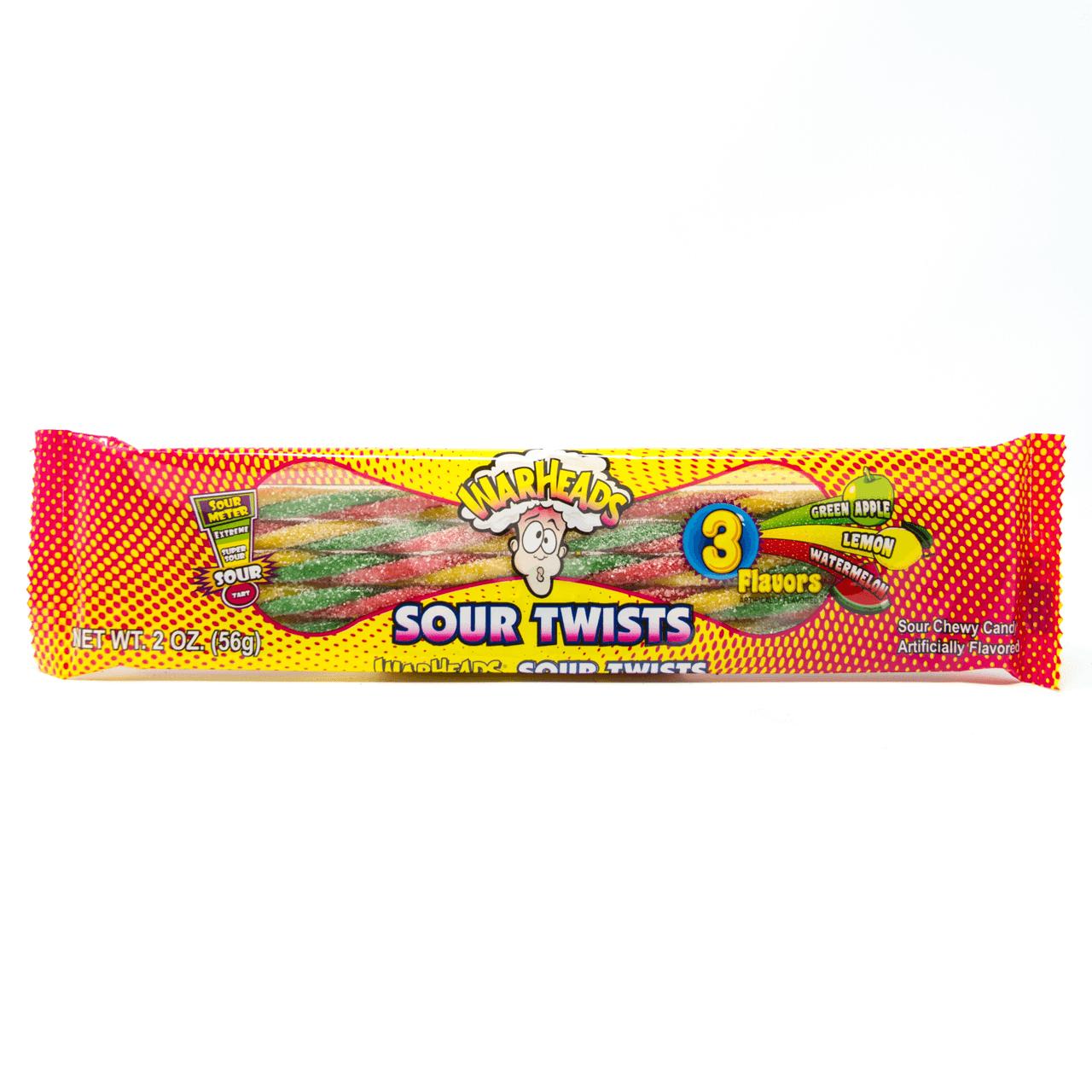 Warheads Sour Twist, saure Bonbons im Maxi-Format