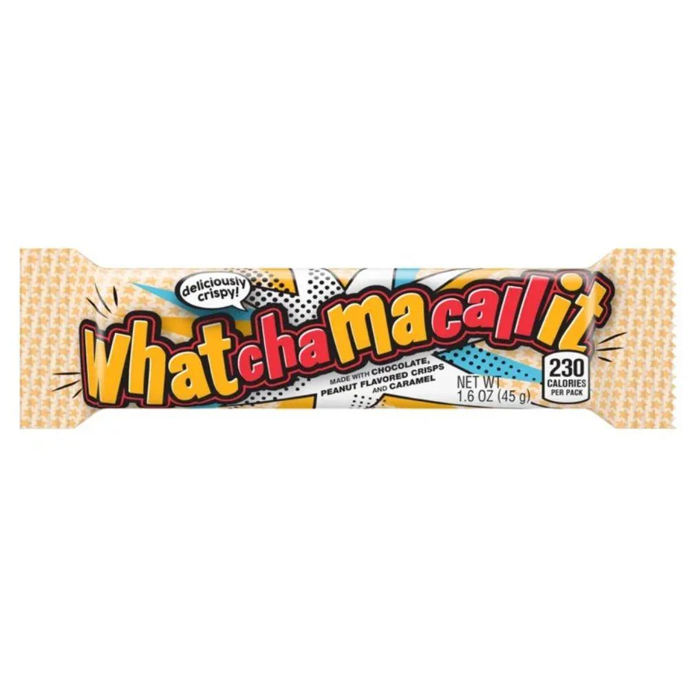 Whatchamacallit, Erdnussbutter-Karamell-Schokoriegel, 45g