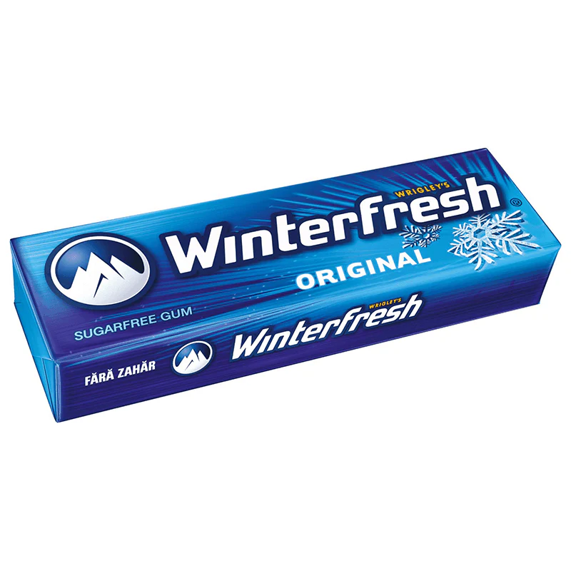 Winterfresh Original, zuckerfreier Kaugummi mit 5 Stück