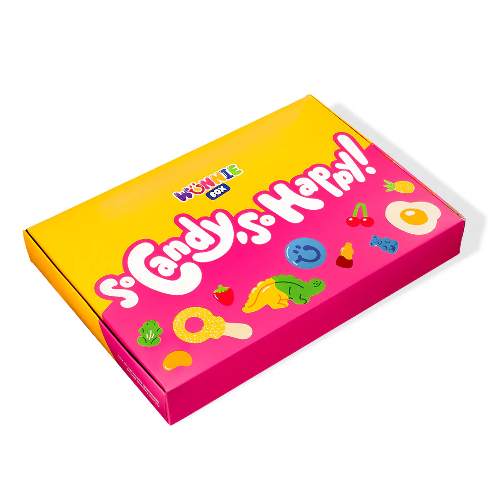 Wunnie box „Be Mine“, das Candy box, das du mit den Lieblingsgummibärchen deiner besseren Hälfte zusammenstellen kannst - Image 6